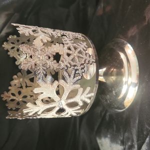 Bath & Body Works Candle Holder ❄️ Snowflake ❄️